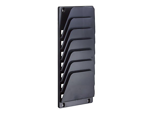 OIC 7 Compartment Wall File Holder 7 Compartments 22.4 H x 9.5 W x