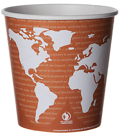Eco Products CONTAINER,SP,RNWBL,24OZ,500CA