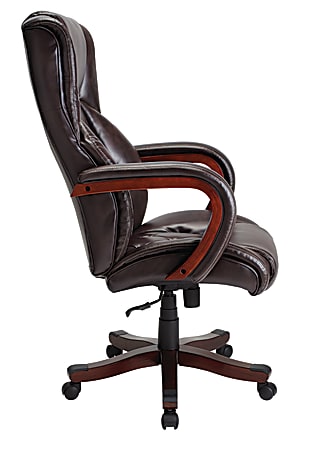 Realspace Carlton Executive Big Tall Bonded Leather Chair