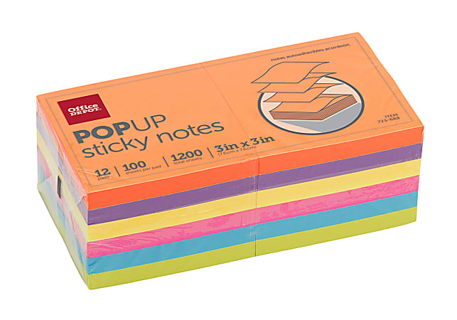 Sticky note brands cheap