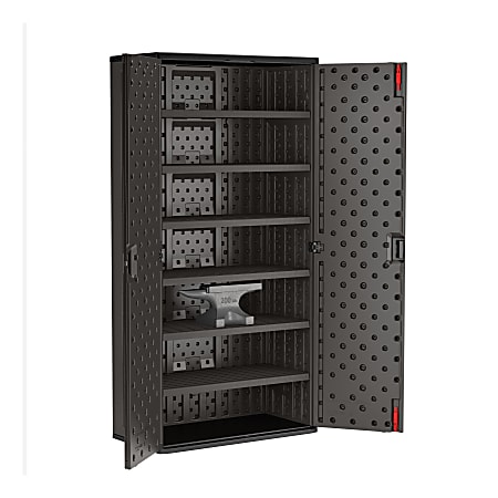 Suncast mega store tall storage cabinet