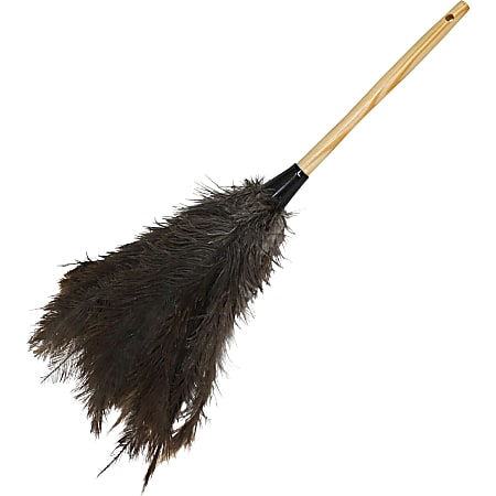 Genuine Joe Feather Duster - 12 / Carton - Brown Genuine Joe Feather Duster - 12 / Carton - Brown
