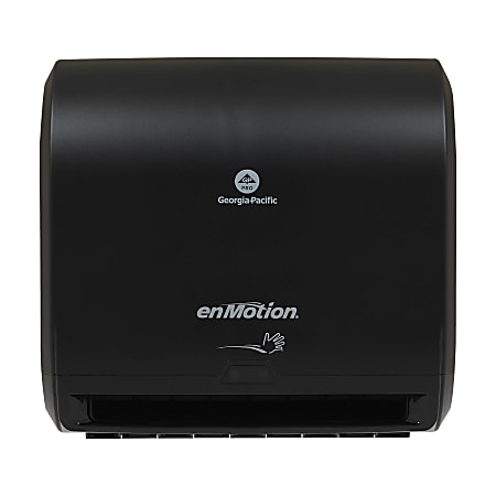 enMotion® Impulse® 10" 1-Roll Automated Touchless Paper Towel Dispenser, 59488A, 14"H x 14.6"W x 9.25"D, Black, 1 Dispenser