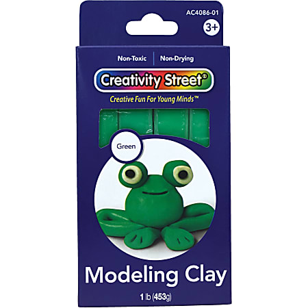 Creativity Street Modeling Clay - Modeling - Recommended For - 1 Box - Green