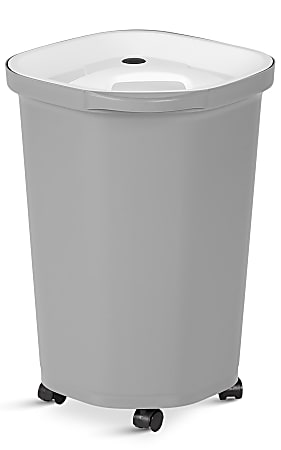 IRIS Premium Airtight Pet Food Storage Container, 25 Lb, Gray, Total Qty 1