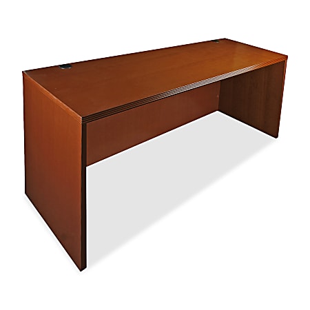 Lorell® Sao Paulo Rectangular Desk, 29"H x 66"W x 36"D, Cherry