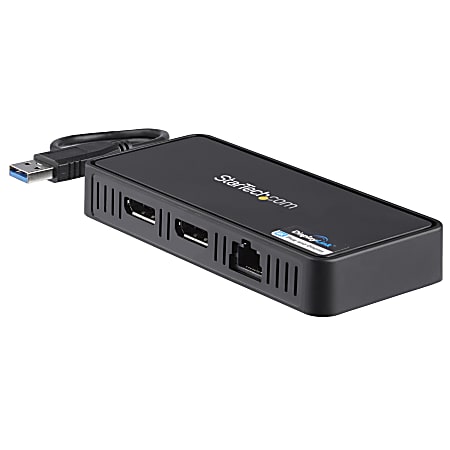  USB C Docking Station Dual DisplayPort,7 in 1 Laptop