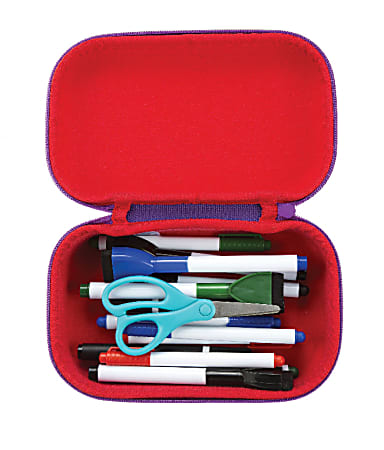 ZIPIT Fresh Colorz Rainbow Multi-Color Pixels Pencil/Storage Box Case 