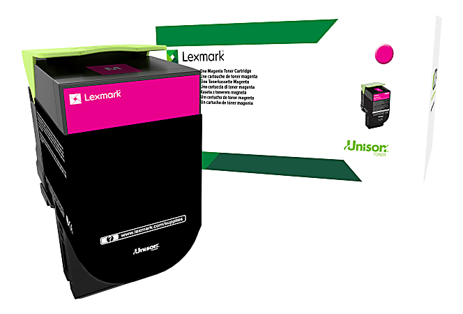 71B10M0 Unison Toner, 2,300 Page-Yield, Magenta 71B10M0 Unison Toner, 2,300 Page-Yield, Magenta