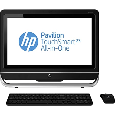 HP Pavilion TouchSmart 23-f200 23-f261 All-in-One Computer - AMD A-Series A6-5200 2 GHz - 4 GB DDR3 SDRAM - 1 TB HDD - 23" 1920 x 1080 Touchscreen Display - Windows 8 64-bit - Desktop - Refurbished