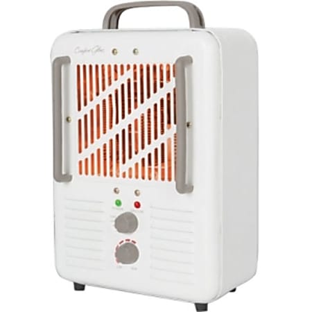 Comfort Glow Milkhouse Style Electric Heater with 3-prong Grounded Cord