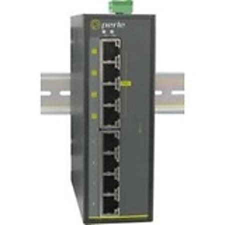 Perle IDS-108FPP - Industrial PoE Switch - 9 Ports - Fast Ethernet - 10/100Base-T, 100Base-LX - 2 Layer Supported - AC Adapter - Optical Fiber, Twisted Pair - Rack-mountable, Panel-mountable, Rail-mountable, Wall Mountable - 5 Year Limited Warranty