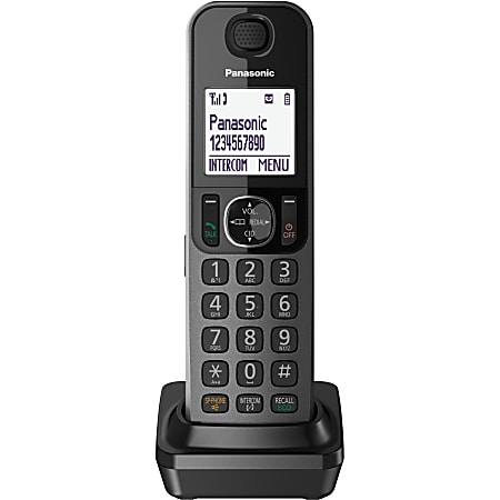 Panasonic KX TGFA30 Handset Cordless Black - Office Depot
