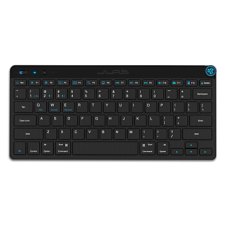 JLab Audio GO Wireless Keyboard, Black