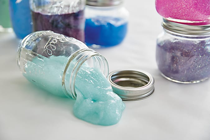 Elmers Liquid Glitter Glue, Washable Assorted Colors, 6 Oz