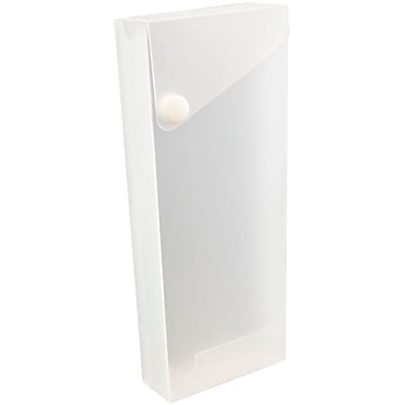 Plastic slide out pencil on sale case