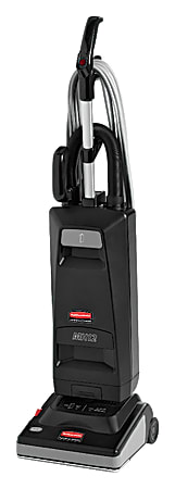 Rubbermaid® 1.25-1.5 Gal, 1.6 HP, Hepa, 12" Manual Height Upright Vacuum