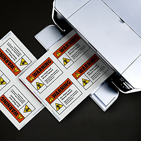 Avery Reflective Sign Labels - 3 1/2