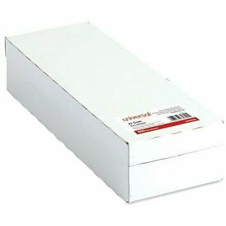 Universal Envelope - Coin - #3 - 20 lb - Round Flap - Paper Stock - 500 / Box - Light Brown Kraft