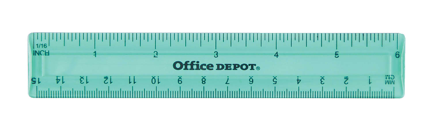 Ruler 6 inches top