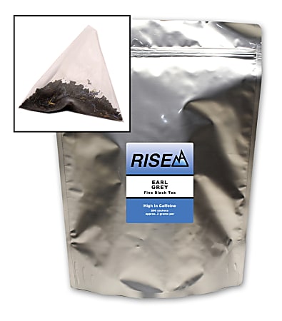RISE NA Earl Grey Tea, 8 Oz, Bag Of 200 Sachets