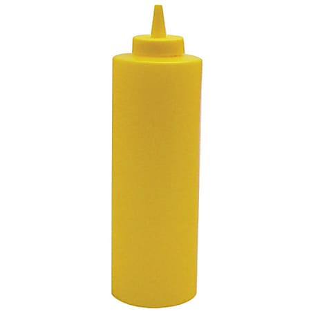 Winco Squeeze Bottle, 24 Oz, Yellow