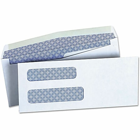 Universal Envelope - Business - #8 5/8 - 24 lb - Gummed - White - Paper Stock - 500 / Box