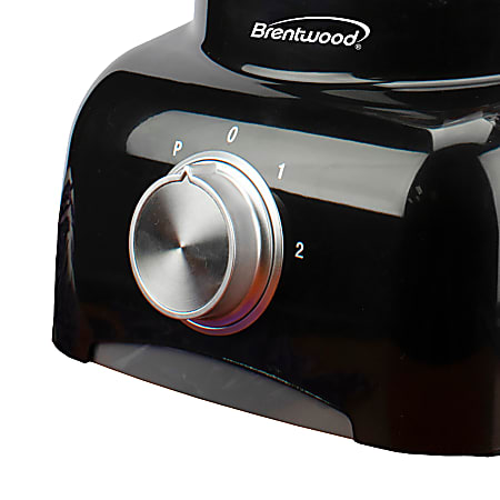 Brentwood 5 Cup Food Processor Black - Office Depot