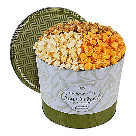 Gourmet Gift Baskets Traditional Gourmet Popcorn Tin