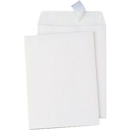 Universal Envelope - Catalog - 4.30 lb - Peel & Seal - Paper - 100 / Box - White