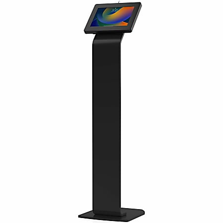 CTA Digital Premium Locking Floor Stand Kiosk For iPad 10.2" (7Th Generation) ,11" iPad Pro (2018), iPad Air 3 & More Floor Stand  - PADPARAF