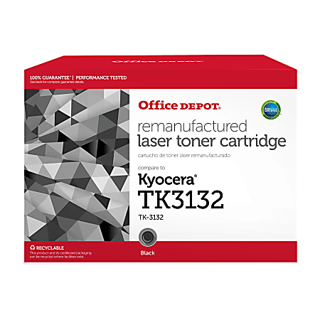 Office Depot® Standard Yield Black Toner Cartridge Replacement For Kyocera Mita TK3132, ODTK3132