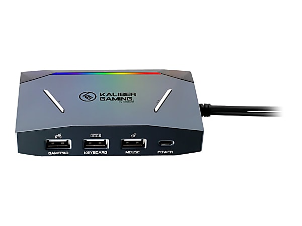 Kaliber Gaming by IOGEAR KeyMander 2 - Keyboard/mouse adapter for game console, game controller