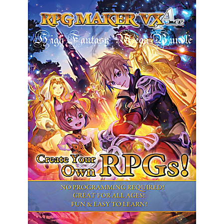 RPG Maker VX Ace High Fantasy Mega Bundle, Download Version