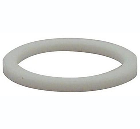 T&S Brass Bottom Gasket For Eterna Series, 13/16", White