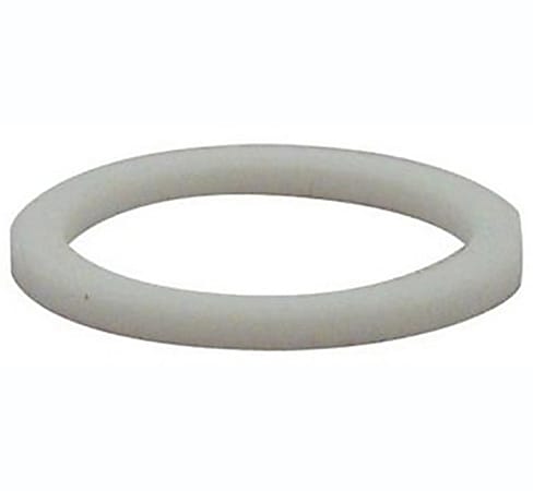 T&S Brass Bottom Gasket For Eterna Series, 13/16", White