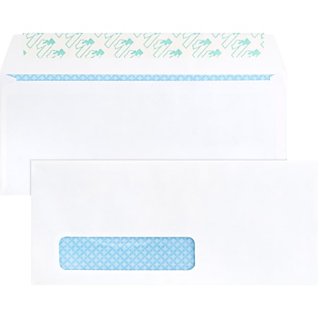 Business Source Security Tint Window Envelopes - Business