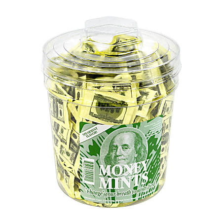 Espeez Money Mints, 2 Mints Per Pack, Jar Of 240 Packs