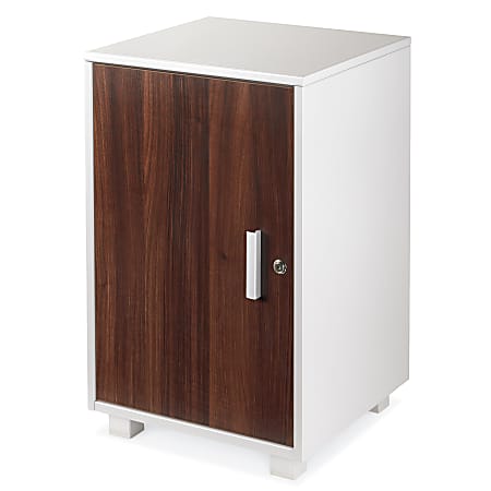 WorkPro® ModOffice™ Cabinet Door Kit, 25 3/8"H x 16 1/2"W x 3/4"D, Gray/Walnut