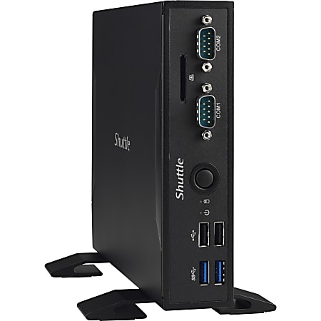 Shuttle XPC DS77U5 Barebone System - Slim PC - Intel Core i5 7th Gen i5-7200U 2.50 GHz - DDR4 SDRAM Maximum RAM Support - Intel HD Graphics 620 Graphic(s) - HDMI - DisplayPort - 2 USB 3.0 Port(s) - 3 Year