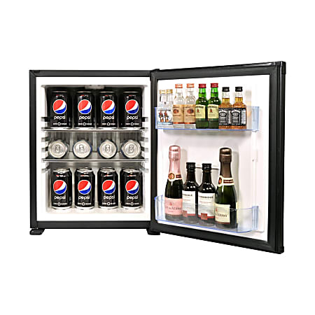Innovative Hospitality Concepts Solid Door Mini Fridge, 3.28 Cu. Ft., Black, Total Qty 1