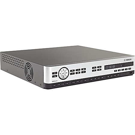 Bosch Advantage Digital Video Recorder - 500 GB HDD - CIF, H.264 - Fast Ethernet - Modem - HDMI - VGA - USB - Composite Video
