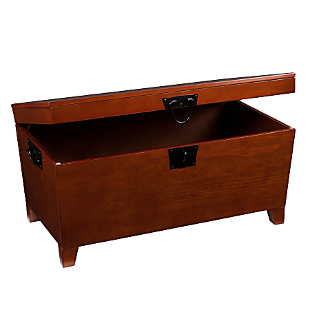 SEI Furniture Pyramid Trunk Cocktail Table, Oak