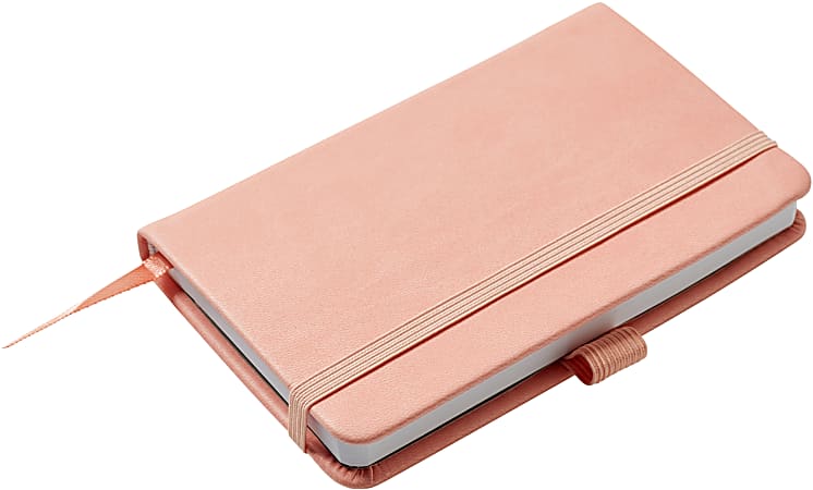 Eccolo Cool Jazz Journal, 3-1/2&rdquo; x 5-1/2&rdquo;, 192 Pages, Peach/Cool Gray