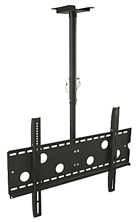 Mount-It! MI-501B Full-Motion TV Ceiling Mount For Screens 32 - 70", 42”H x 32”W x 2-1/2”D, Black