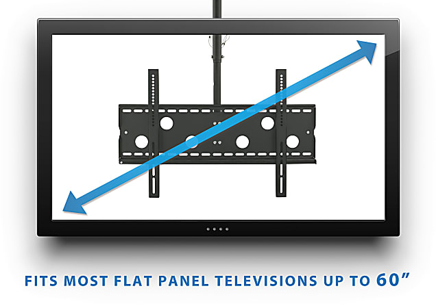 Mount-It! MI-501B Ceiling TV Mount - Thumbnail 4