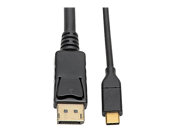 Tripp Lite USB C To Mini DisplayPort 4K Adapter Cable, Black