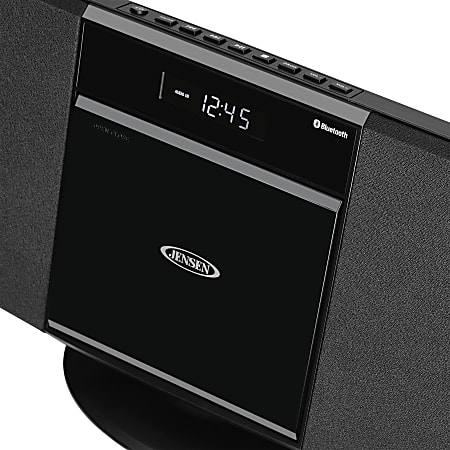 JENSEN Bluetooth JBS 300 Wall Mountable Music System With CD
