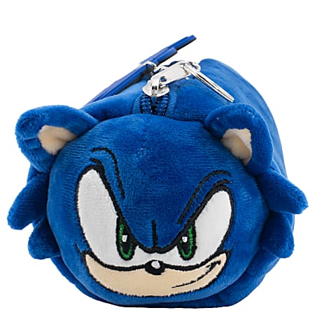Accessory Innovations Plush Gadget Pencil Case Sonic The Hedgehog 7 12 ...