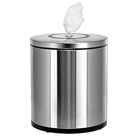 Gritt Commercial Stainless Steel Tabletop Wipe Dispenser, Brushed Silver